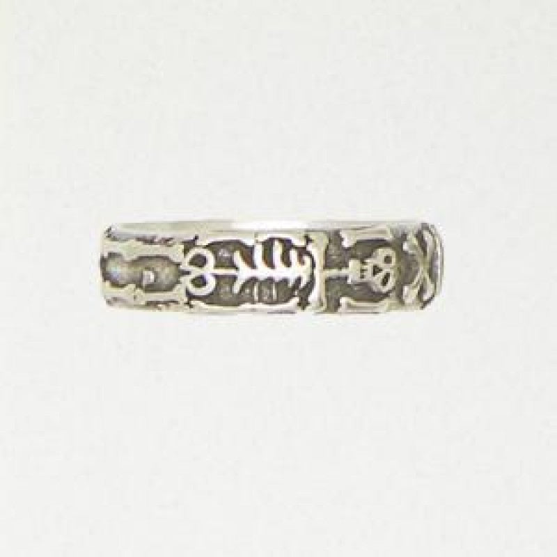 Pewter Ring - Skeleton Band