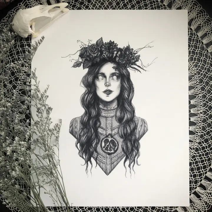 Persephone Art Print 5X7