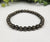 Pyrite Gemstone Bracelet 6mm