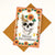 NMM 4x6 Spooky Skull Card Orange