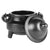 Cast Iron Cauldron with lid 4" x 4.75"