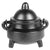 Cast Iron Cauldron with lid 4" x 4.75"