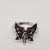 Vintage Death Head Moth Ring Adjustable