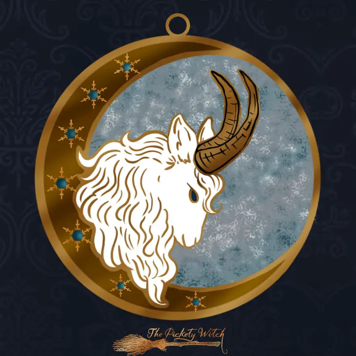 TPW Winter Guardian Yule Goat Ornament