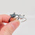 Cat's Head Adjustable Ring: Silver