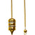 Chambered Pendulum Multi Layered Brass w/ Silver Rings