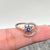 Sterling Silver Evil Eye Moon Adjustable Ring