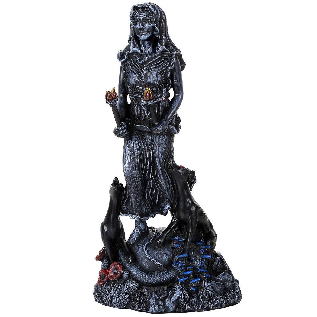 Hecate Statue With Hounds