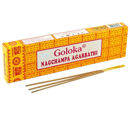 Goloka NagChampa Incense 100Grams