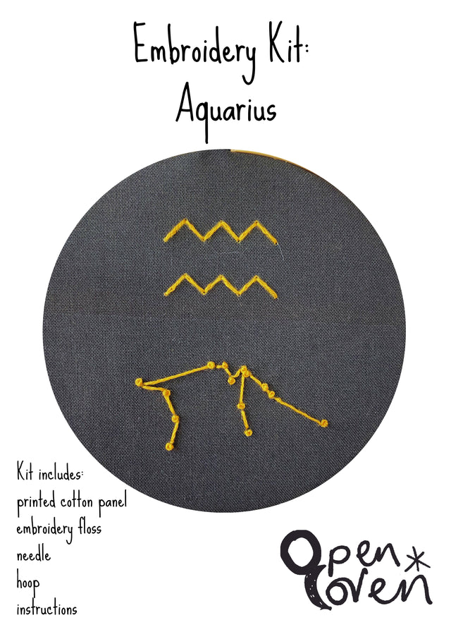 OC Embroidery Kits Aquarius