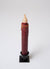 Red Battery Operated LED Timer Taper Candle\