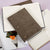 Soft Cover Suede Leather Journal-Grey: Unruled