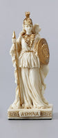 Small Greek Pantheon Athena Statue - Marble Finish