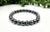 Hematite Faceted 8mm Bracelet