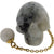 Gemstone Pendulum Skull - Rainbow Moonstone