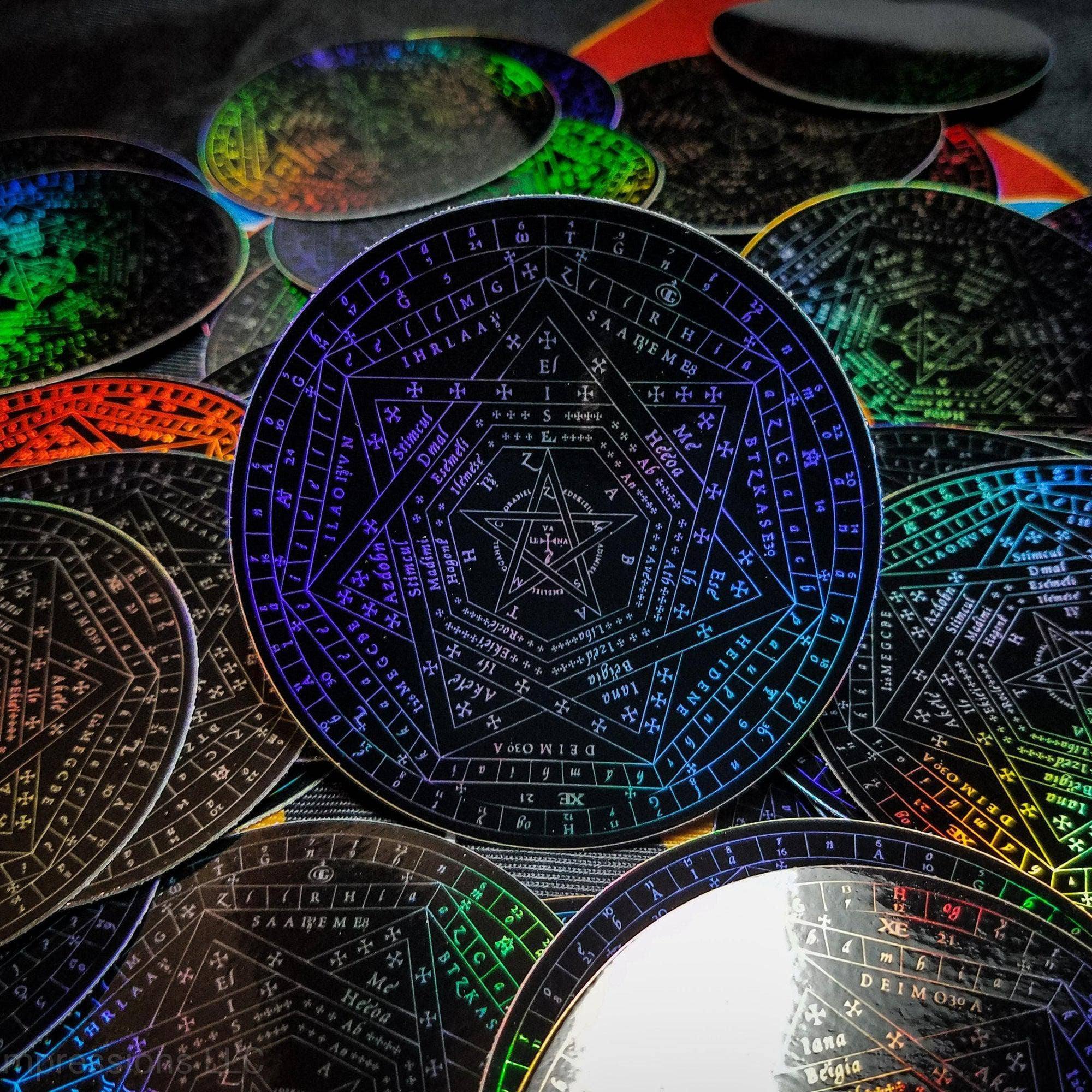 Sigillum Dei Aemeth Holographic Sticker