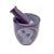 Soapstone Mortar & Pestle - Purple Celestial (Tall)