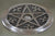 Pentacle Aluminum Altar Tile/Incense/Cone Burner 4.5"D