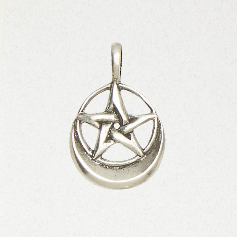 Pentacle Moon Pendant