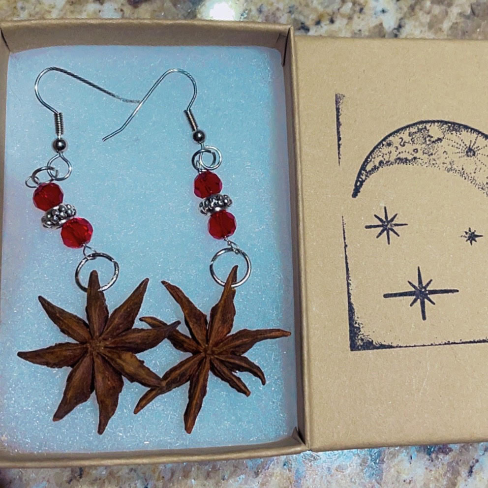 Star Anise Earrings