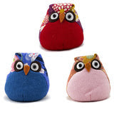 Patchwork Owls - Assorted Colors