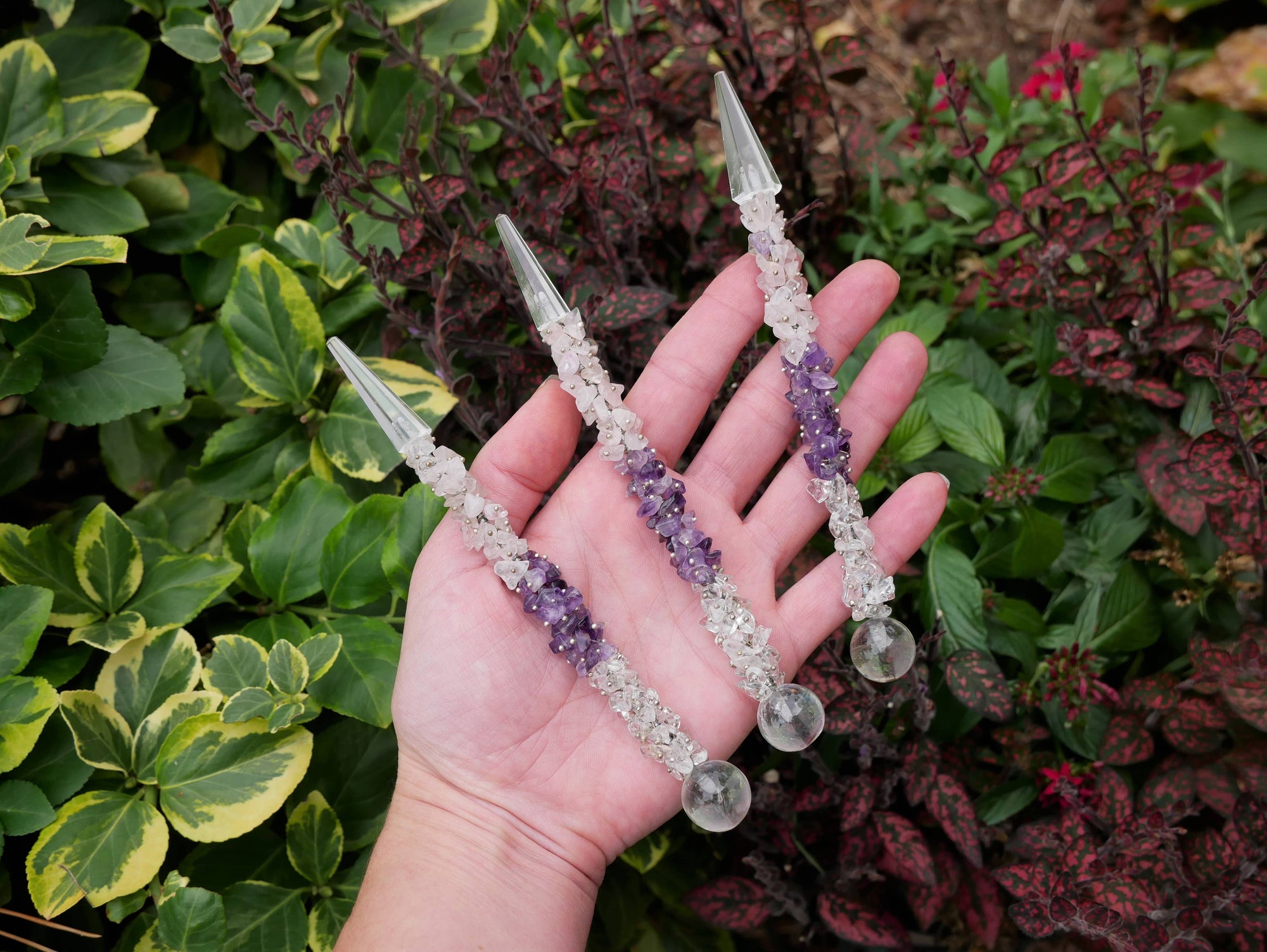 Amethyst Crystal Wand Mix