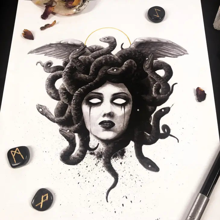 The Art of Annabelle Lewis Prints- Medusa