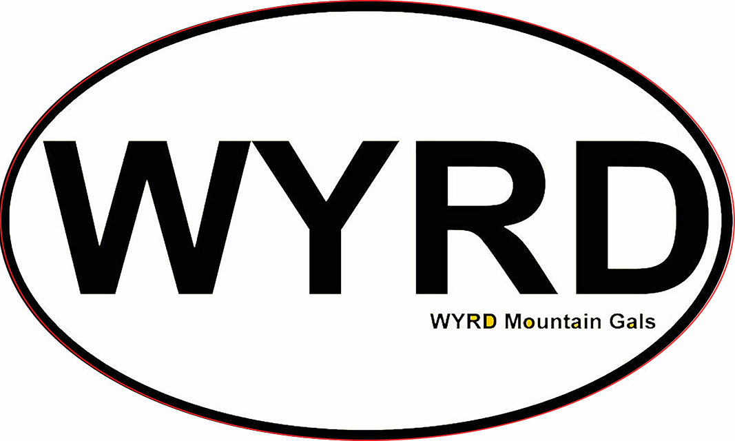 WYRD Decal-Oval