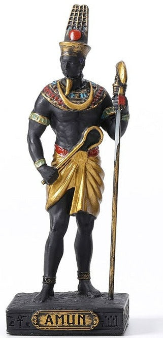 Small Egyptian God Amun Statue