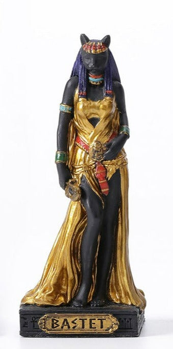 Small Egyptian Goddess Bastet Statue