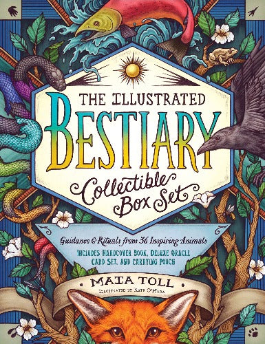 Illustrated Bestiary Collectible Box Set by Maia Toll