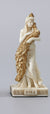 Small Greek Pantheon Hera Statue - Marble Finish